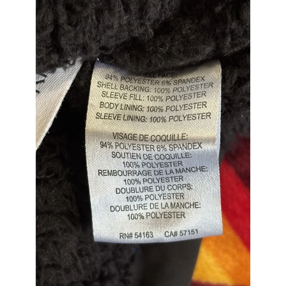 Calvin Klein Faux Fur Hood‎ Jacket Zip Up Size Sm Pockets Lined Water Resistant